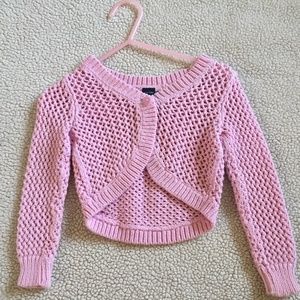 Gap Pink knitted cardigan